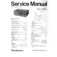 TECHNICS SUV660 Service Manual TECHNICS SUV660 Service Manual