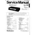 TECHNICS SA290 Service Manual TECHNICS SA290 Service Manual