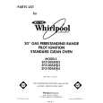 WHIRLPOOL SF3100SRW2 Parts Catalog WHIRLPOOL SF3100SRW2 Parts Catalog