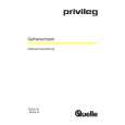 PRIVILEG 981.019-3 Owners Manual PRIVILEG 981.019-3 Owners Manual