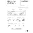 KENWOOD KDCX679 Service Manual KENWOOD KDCX679 Service Manual