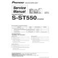PIONEER S-ST550/XTW/EW Service Manual PIONEER S-ST550/XTW/EW Service Manual