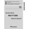 PIONEER MEHP7100P Owners Manual PIONEER MEHP7100P Owners Manual