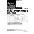 PIONEER SA760 Service Manual PIONEER SA760 Service Manual
