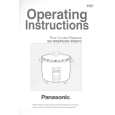PANASONIC SRW06PA Owners Manual PANASONIC SRW06PA Owners Manual
