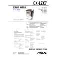SONY CXLZX7 Service Manual SONY CXLZX7 Service Manual