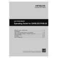 HITACHI 32HDL52 Owners Manual HITACHI 32HDL52 Owners Manual