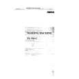 ZANUSSI TL753C Owners Manual ZANUSSI TL753C Owners Manual