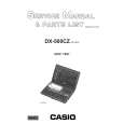 CASIO DX500CZ Service Manual CASIO DX500CZ Service Manual