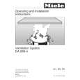 MIELE DA289 Instrukcja Obsługi MIELE DA289 Instrukcja Obsługi