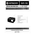 HITACHI CKP110 Service Manual HITACHI CKP110 Service Manual