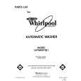 WHIRLPOOL LA7680XTF1 Parts Catalog WHIRLPOOL LA7680XTF1 Parts Catalog