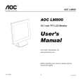 AOC LM800 Owners Manual AOC LM800 Owners Manual