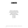 ZANUSSI ZI5163 Owners Manual ZANUSSI ZI5163 Owners Manual