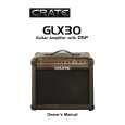CRATE GLX-30 Owners Manual CRATE GLX-30 Owners Manual