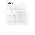 ROLAND HP137 Owners Manual ROLAND HP137 Owners Manual