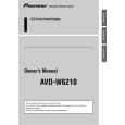 PIONEER AVD-W6210 Service Manual PIONEER AVD-W6210 Service Manual
