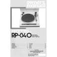 ROTEL RP-840 Owners Manual ROTEL RP-840 Owners Manual