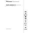 PIONEER DVR-550HX-S/WPWXV Owners Manual PIONEER DVR-550HX-S/WPWXV Owners Manual