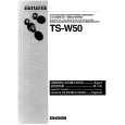 AIWA TSW5 Owners Manual AIWA TSW5 Owners Manual