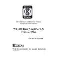EDEN WT-400 Owners Manual EDEN WT-400 Owners Manual