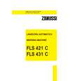 ZANUSSI FLS431C Owners Manual ZANUSSI FLS431C Owners Manual