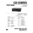 SONY CDX5290RDS Service Manual SONY CDX5290RDS Service Manual
