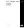 AEG FAV8080IB Owners Manual AEG FAV8080IB Owners Manual
