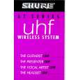 SHURE SM58 Owners Manual SHURE SM58 Owners Manual