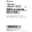 PIONEER DEH-2100UB/XN/EW5 Service Manual PIONEER DEH-2100UB/XN/EW5 Service Manual