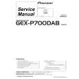 PIONEER GEX-P700DAB/ES Service Manual PIONEER GEX-P700DAB/ES Service Manual