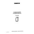 ZANUSSI TC874 Owners Manual ZANUSSI TC874 Owners Manual