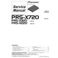 PIONEER PRS-X720/XH/EW Service Manual PIONEER PRS-X720/XH/EW Service Manual