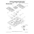 WHIRLPOOL KGCS105GBL05 Parts Catalog WHIRLPOOL KGCS105GBL05 Parts Catalog