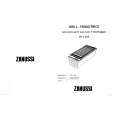 ZANUSSI ZH2SGF Owners Manual ZANUSSI ZH2SGF Owners Manual