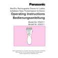 PANASONIC ES221 Owners Manual PANASONIC ES221 Owners Manual