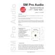 SM PRO AUDIO CT1 Owners Manual SM PRO AUDIO CT1 Owners Manual
