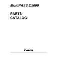 CANON MULTIPASS C5000 Parts Catalog CANON MULTIPASS C5000 Parts Catalog