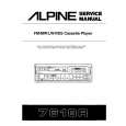 ALPINE GR SERIES Service Manual ALPINE GR SERIES Service Manual