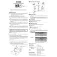 YAMAHA NE-1 Owners Manual YAMAHA NE-1 Owners Manual