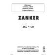 ZANKER ZKC410D Owners Manual ZANKER ZKC410D Owners Manual