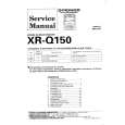 PIONEER XRQ150 Service Manual PIONEER XRQ150 Service Manual