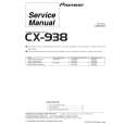 PIONEER CX938 Service Manual PIONEER CX938 Service Manual
