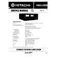 HITACHI HMA-8300 Service Manual HITACHI HMA-8300 Service Manual