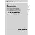 PIONEER DEH-P9600MP/UC Owners Manual PIONEER DEH-P9600MP/UC Owners Manual