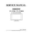 ORION TV-27300 Service Manual ORION TV-27300 Service Manual