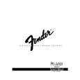 FENDER PRO JUNIOR Owners Manual FENDER PRO JUNIOR Owners Manual