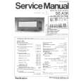 TECHNICS SEA3K Service Manual TECHNICS SEA3K Service Manual