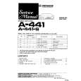 PIONEER A441S Service Manual PIONEER A441S Service Manual