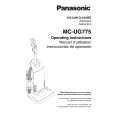 PANASONIC MCUG775 Owners Manual PANASONIC MCUG775 Owners Manual